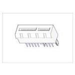 Conn PCI Express Card Edge SKT 36 POS 2mm Solder ST Thru-Hole Tray