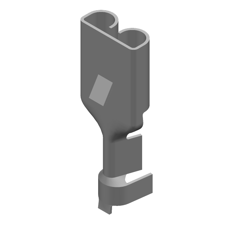 Quick Disconnect Terminal 15.5-20AWG Phosphor Bronze F 19.2mm Tin Strip