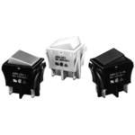 Switch Rocker ON OFF DPST Quick Connect Flat Rocker 16A 250VAC 40000Cycle