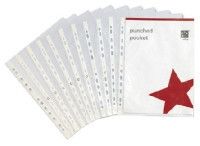 5 Star A4 Transparent Plastic Pocket
