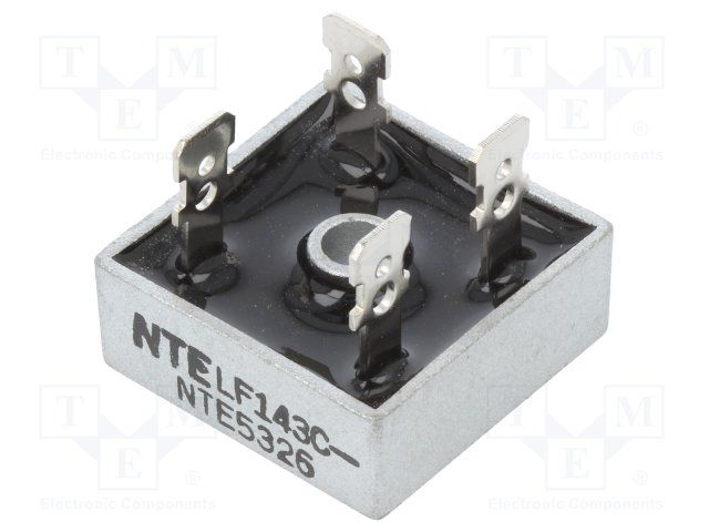 Rectifier Bridge Diode Single 600V 25A 4-Pin