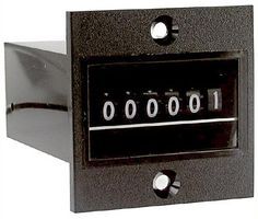 Counter;  Electromechanical;  24 VDC;  Panel Mount;  1000 Counts/mins;  1.8 W (Nom.)