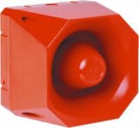 Asserta Midi Red 32 Tone Electronic Sounder, 9  60 V dc, 110dB at 1 Metre
