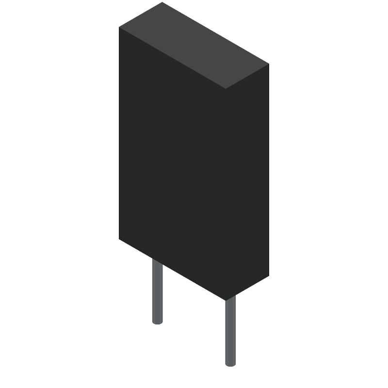 PTC Resettable Fuse, Through Hole Mount, RADIAL LEADED