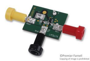 TEXAS INSTRUMENTS LM3674MF-1.5EV EVALUATION BOARD, LM3674 BUCK CONVERTER