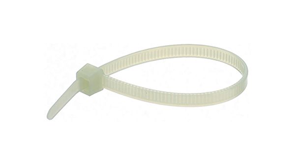HELLERMANNTYTON   T30L-HS   Cable Tie, 190x3.5, Nylon 6.6 HS (Polyamide 6.6 HS) (Heat Stabilised), Natural, 190 mm, 3.5 mm