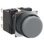 Switch Push Button N.O./N.C. SPDT Round Button 5A 250VAC 125VDC Momentary Contact Quick Connect/Solder Panel Mount