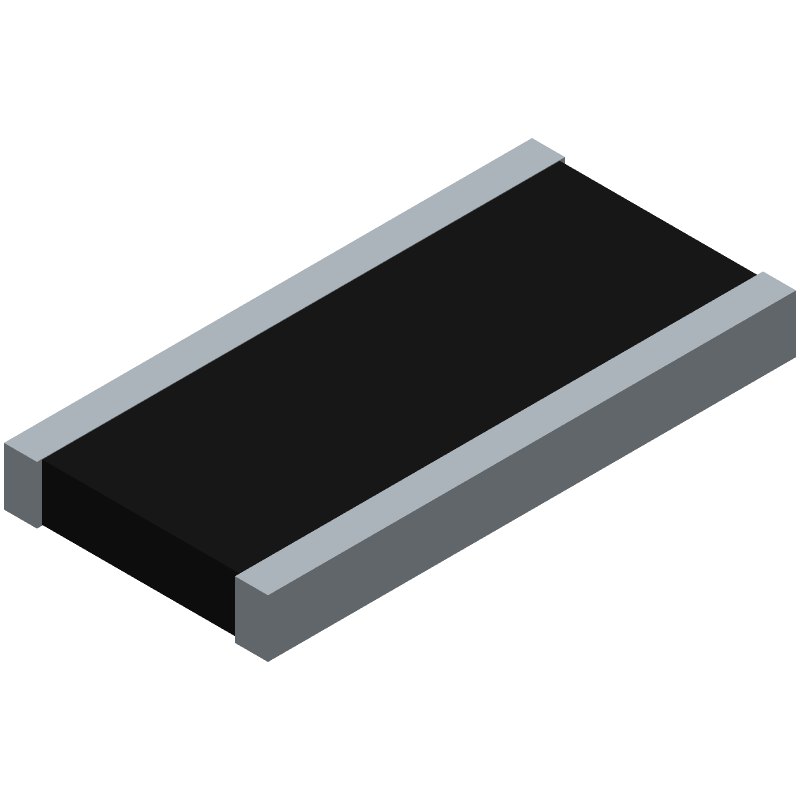 Fixed Resistor, Metal Glaze/thick Film, 2W, 1ohm, 200V, 1% +/-Tol, 100ppm/Cel, Surface Mount, 1225, CHIP