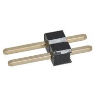 Connector Unshrouded Header Male 2 Position 0.100" (2.54mm) Solder Straight Th