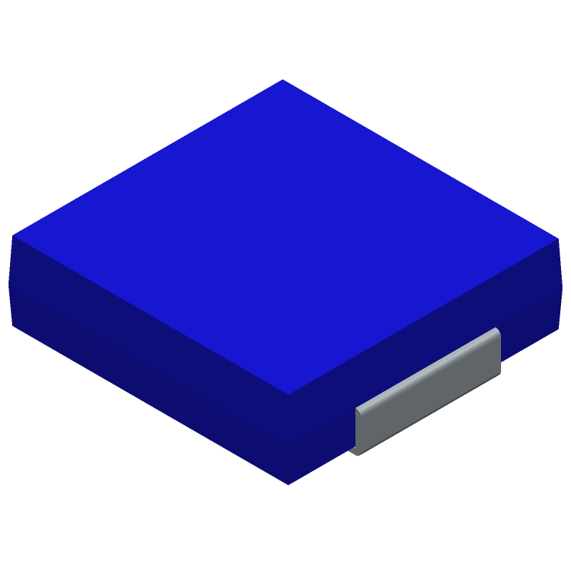 Inductor Power Shielded Wirewound 3.3uH 20% 100KHz Metal 3A 0.075Ohm DCR 2019 T/R