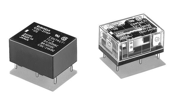 12V DC Power Relay, 8A, DPST, Through Hole, UL/CSA/VDE