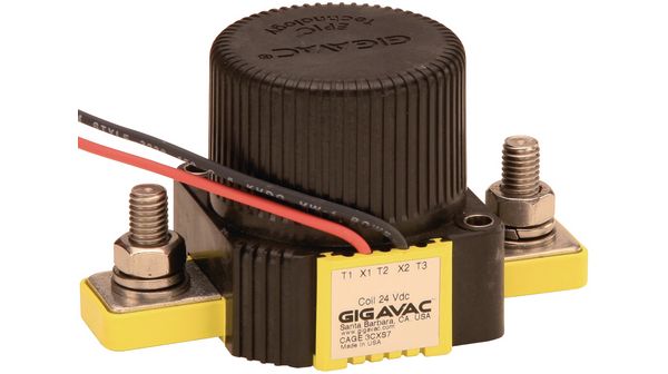 Contactor 225 A Ucoil=24 VDC, GX12CA, Gigavac