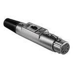 Conn XLR Connector F 5 POS Solder ST Panel Mount 5 Terminal 1 Port