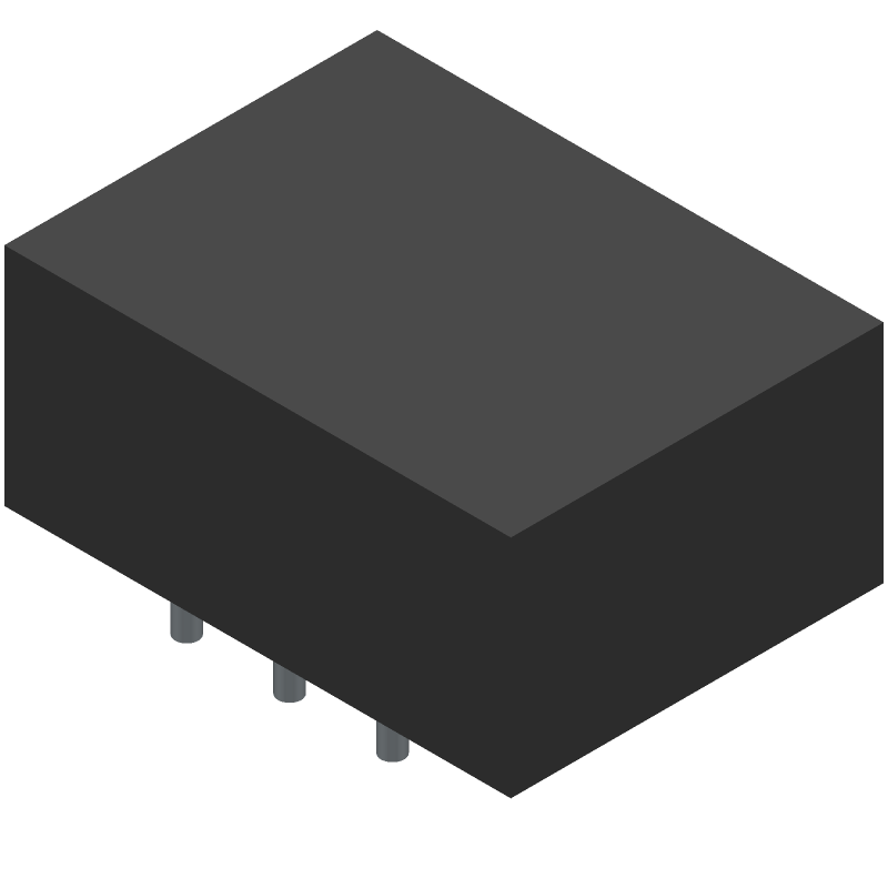 5VDC 10A 4PDT Power Relay, Through Hole