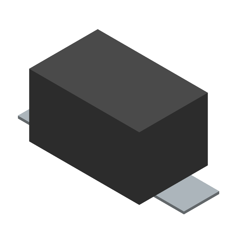 1A 100V Schottky Rectifier, Surface Mount, DO-214AC