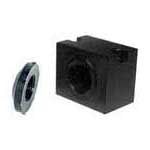 Spring Mount Block For M18 Shielded Anodized Aluminum