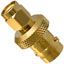 SMA Male to BNC Female RF Adapter, 50R, Gold, 12.4GHz