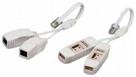 Comlynx Cat3 BT Socket/RJ45 Plug Splitter, 2 Port