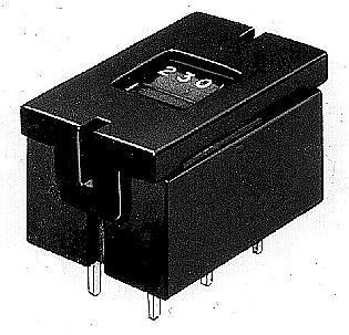 Toggle Switch, DPDT, Latched, Solder Terminal, Screw Driver Slot Actuator, Through Hole-straight