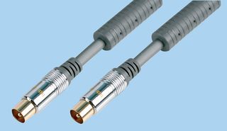 LEAD, HQ COAX TV PLG-SKT, 0.5M