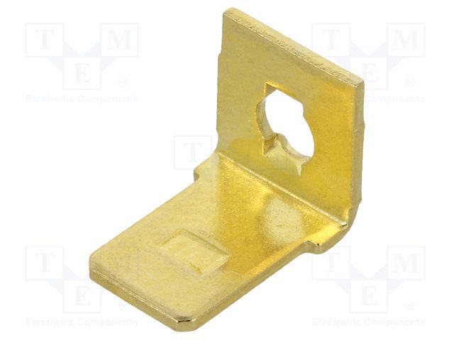 Quick Fit Terminal Bright Brass M 7.9mm