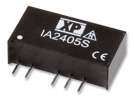 1W 2-Out DC/DC Converter, 5V/-5V, 100mA, SIP, 1kV Isolation