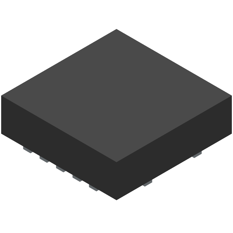 4-Bit Bidirectional Level Shifter, 100Mbps, 5.5V, VQFN