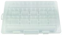 Plano 23 Cell PP, Adjustable Compartment Box, 47.63mm x 355.6mm x 228.6mm
