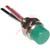 Panel Mount Indicator;  Red;  5 V;  T-1 (3mm) LED;  0.196 Inch Diameter MountHolele