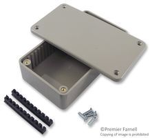 Plastic enclosure grey 112 x 62 x 31 mm ABS IP 54, BIM2003/13-GY/GY, Camdenboss