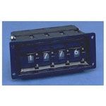 Thumb/Pushwheel Switch, 1 Switches, Decimal, 10 Positions, 0.125A, 28VDC, Solder Terminal, Panel Mount