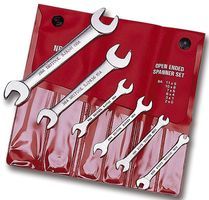 BRITOOL NB108T SPANNER SET, OPEN END, 0-11BA