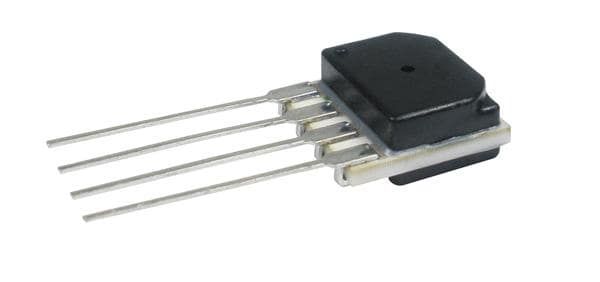 Pressure Sensor 0.33V to 2.97V 0psi to 1psi Gage Medical 4-Pin SIP Module