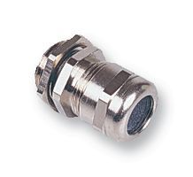 Cable Gland, M12 x 1.5, 3 mm, 6 mm, Brass, Metallic - Nickel Finish