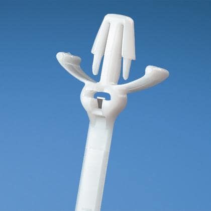 Cable Ties WING PUSH MOUNT TIE 12.5X.185" STD NYL