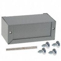 BOX ALUMINUM GRAY 4L X 2.13W