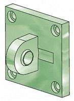 Pivoting mount, rear, C5050, SMC