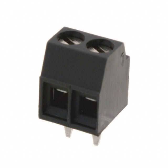 2 Pos 3.5mm FFC/FPC ZIF Connector, Vertical, Solder, 17.5A, 300V