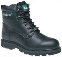 Tuskers Bobcat Safety Boots - UK 6, Steel Toe Cap, Black