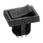 DPDT Illuminated Rocker Switch, 3A 28VDC, Panel Mount