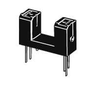 Photointerrupter, 28V VCEO, 50mA IF, Open Collector, Through Hole