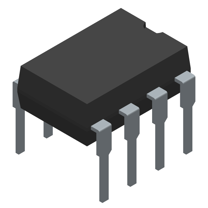 Switching Regulator, Current-mode, 0.4A, 140kHz Switching Freq-Max, PDIP7, 0.300 INCH, LEAD FREE, PLASTIC, MS-001-AB, DIP-8