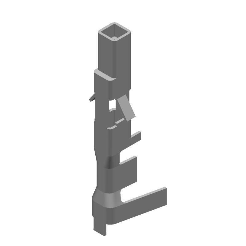 Female Socket Crimp Connector 9A 600V 18-22AWG Tin Brass