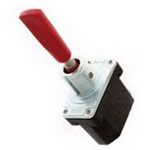 Switch Toggle (ON) OFF (ON) 4PDT Tab Lever Screw 18A 277VAC 250VDC 372.85VA Panel Mount with Threads Automotive