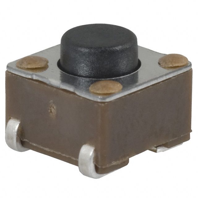SPST Momentary Tactile Switch, 50mA, 12VDC, 160gf, SMT