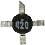 RF Small Signal Bipolar Transistor, 0.08A I(C), 1-Element, C Band, Silicon, NPN, LEAD FREE, PLASTIC, 86, 4 PIN