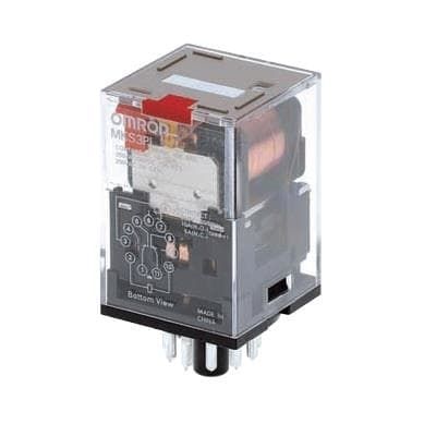 240VAC 10A 3PDT Power Relay, Plug-In, General Purpose