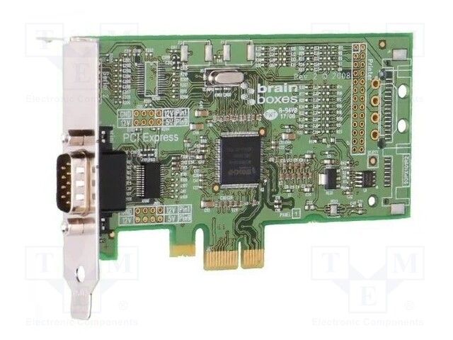 BRAINBOXES         PX-235             CARD, SERIAL, PCI-E, RS232, 1PORT