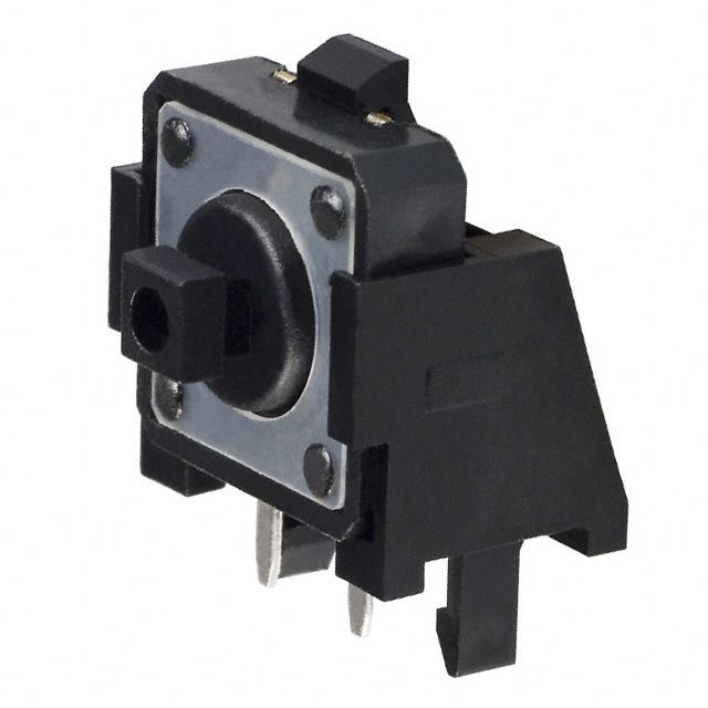 Keypad Switch, SPST, Momentary, 50mA, 12VDC, Right Angle, Through Hole
