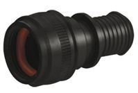 Shrink Boot Adapters 180° 21 Shell Size Zinc Cobalt Over Electroless Nickel Aluminum Alloy